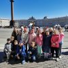 ПОБЫВАЛИ НА ДВОРЦОВОЙ И У МЕДНОГО ВСАДНИКА