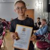 ДИПЛОМ ЗА УЧАСТИЕ И СЛАДКИЙ ПРИЗ